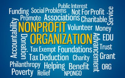 Non Profit Organizations. Not For Profit.