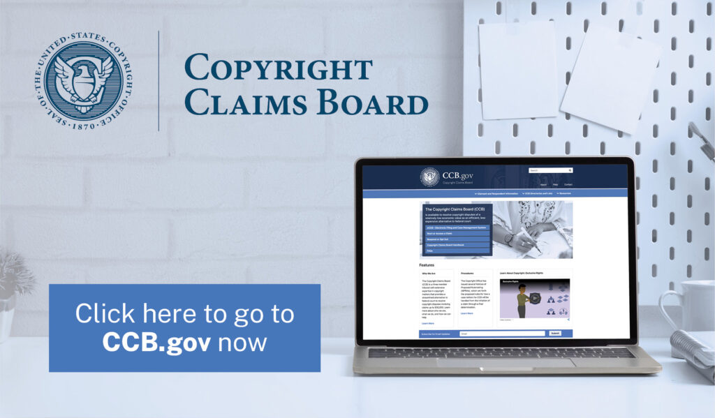 small claims copyright claims online image