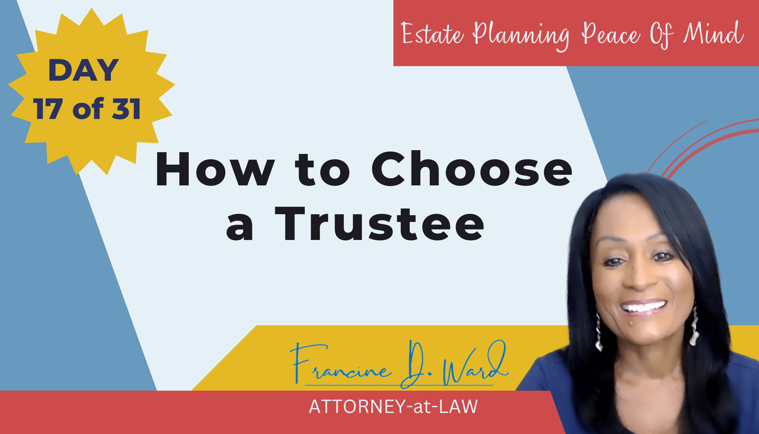 Choose a Trustee